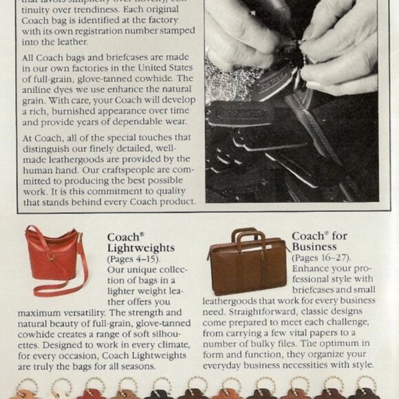 Vintage Coach City Bag Large Style #9790 - Grey - Picture 12 of 12